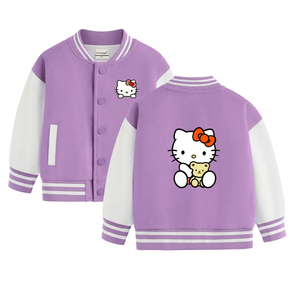 New Sanrio Kids Baseball Jacket - Image 21