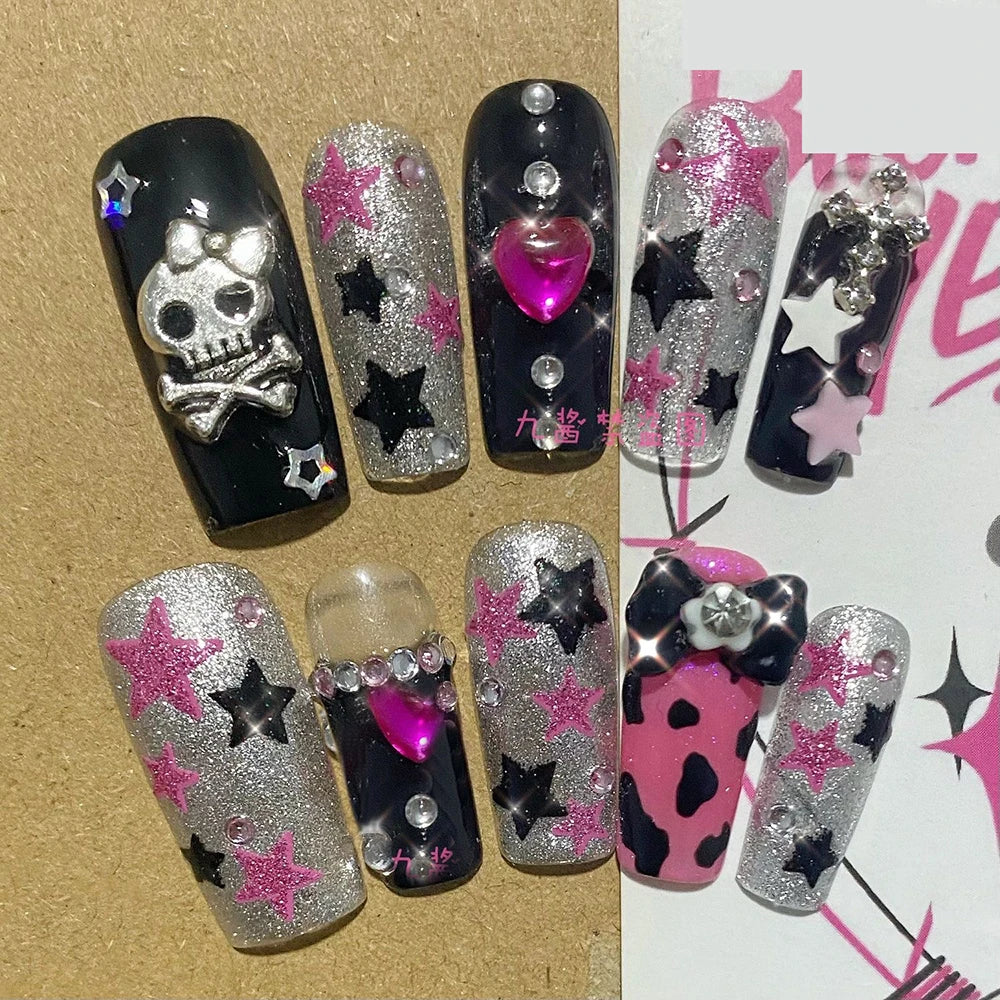 Sanrio Hello Kitty Y2K Handmade 3D Press-On Nails - Image 7