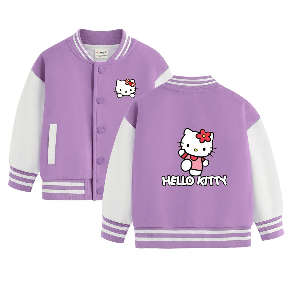 New Sanrio Kids Baseball Jacket - Image 23