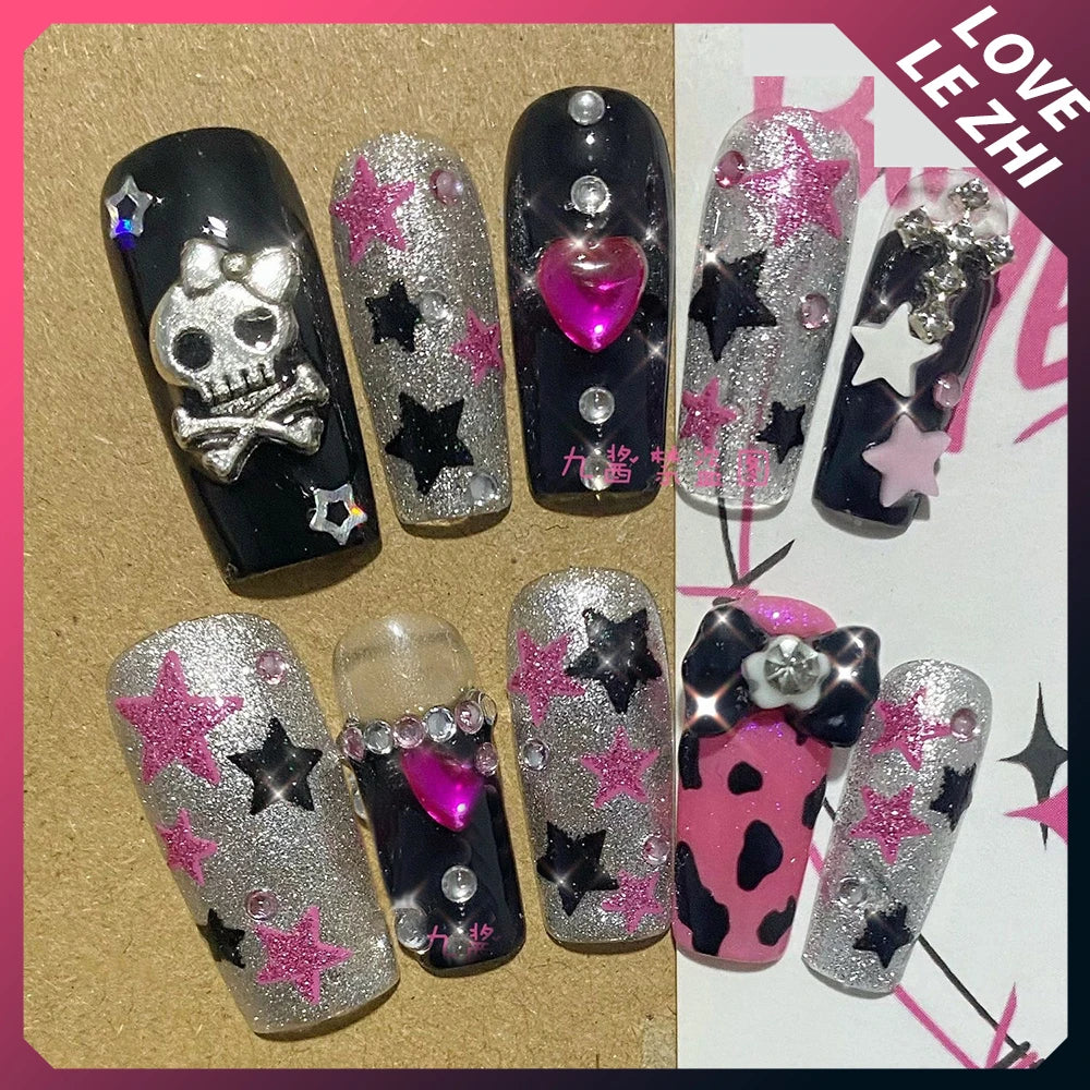 Sanrio Hello Kitty Y2K Handmade 3D Press-On Nails - Image 2