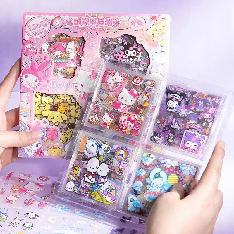 Hello Kitty Sanrio 100-Piece Sticker Set - Image 7