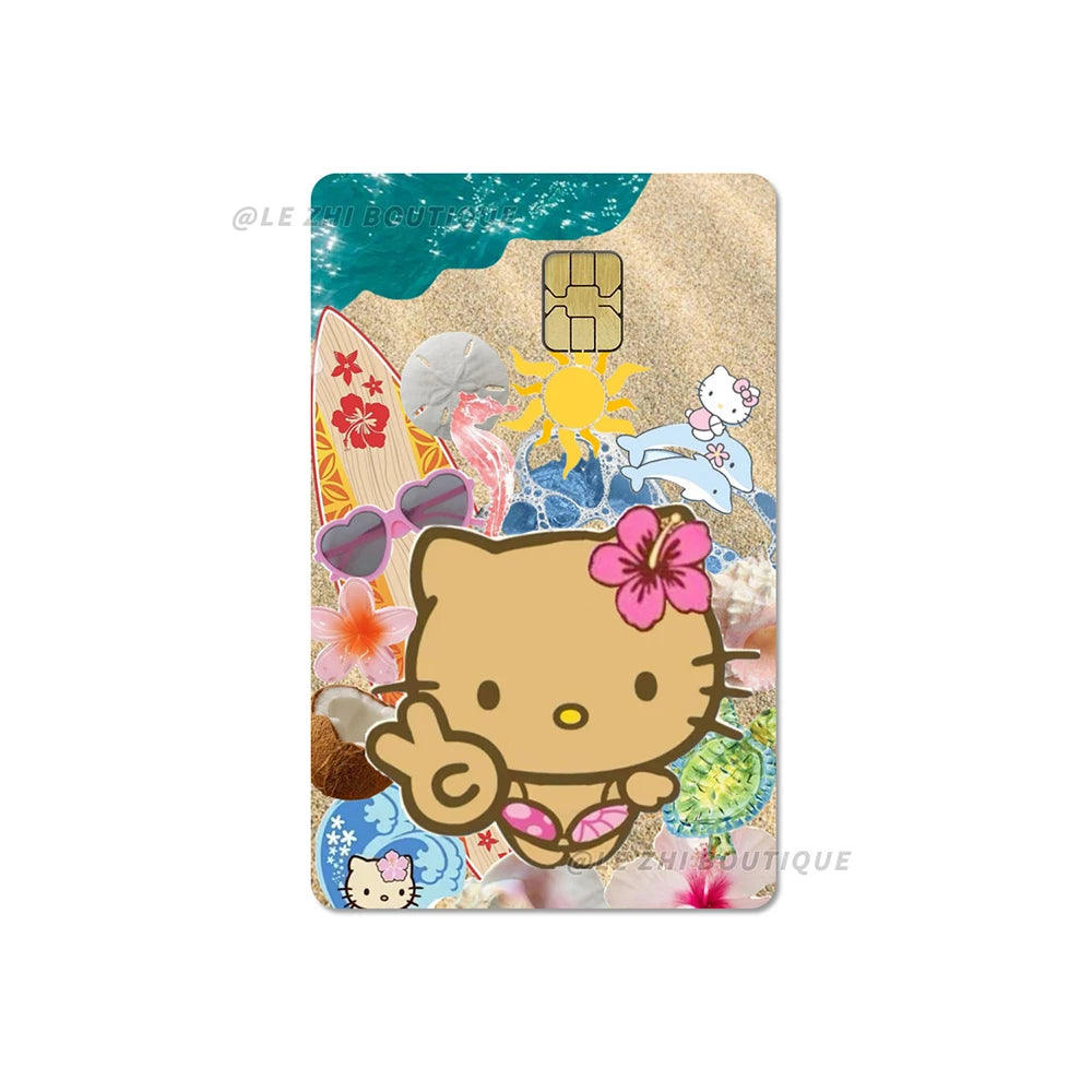 Sweet Sanrio Hello Kitty Credit Card Stickers - Image 28