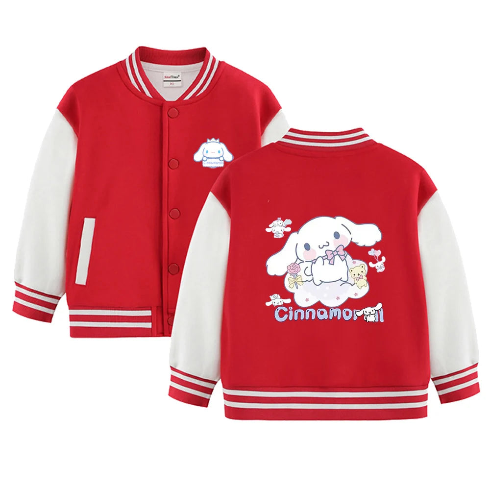 New Sanrio Kids Baseball Jacket - Image 5