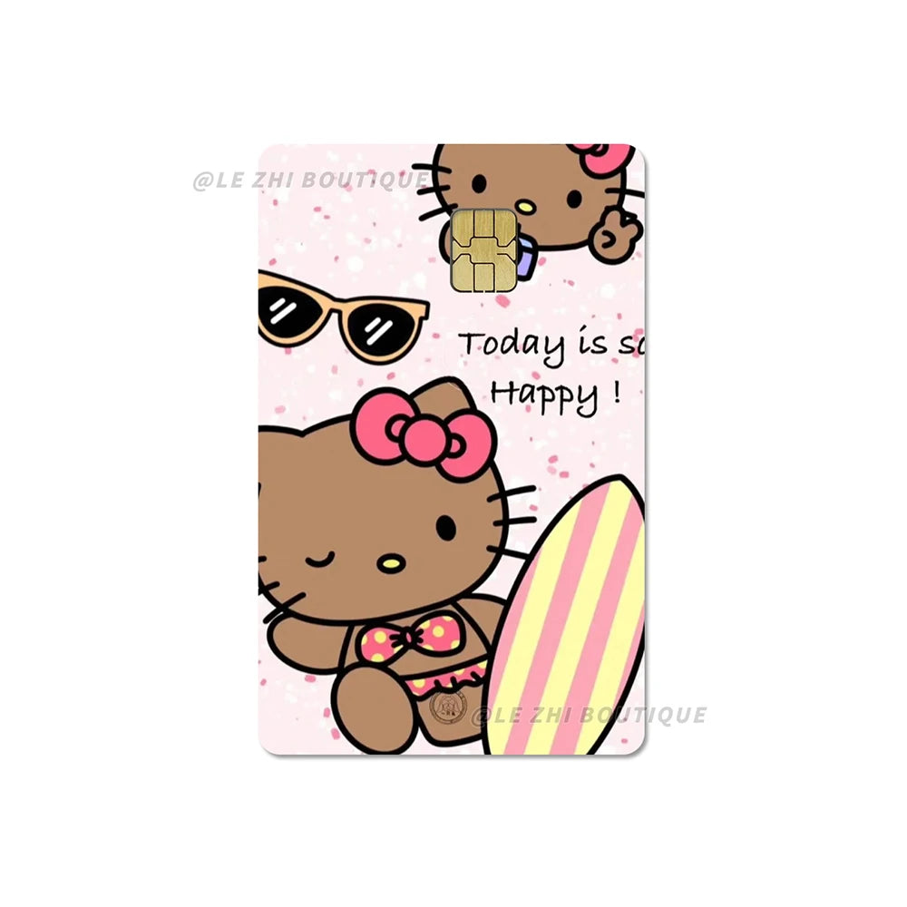 Sweet Sanrio Hello Kitty Credit Card Stickers - Image 11