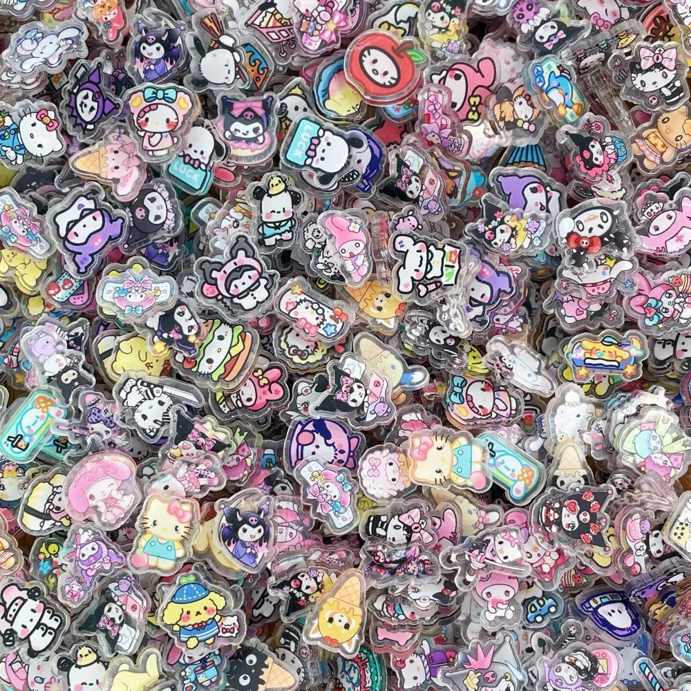 Sanrio Anime Acrylic Pendant Collection - Image 2