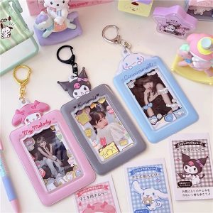 Kawaii Sanrio Hello Kitty Card Holder Keychain