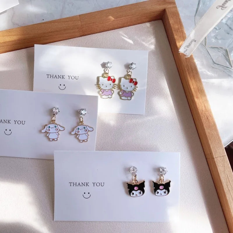 Sanrio Anime Earrings Set - Image 3