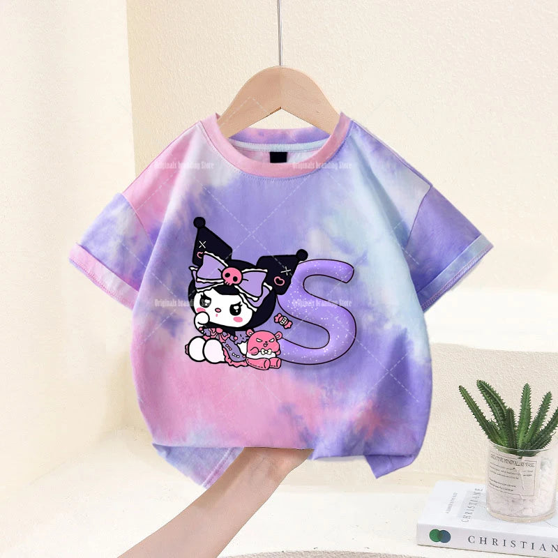 Kuromi Sanrio Kids T-Shirt - Image 6