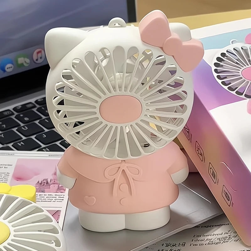 Hello Kitty USB Rechargeable Portable Fan - Image 5