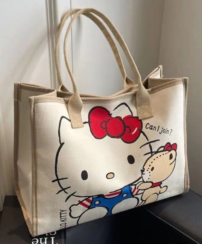 Hello Kitty Canvas Tote Bag - Image 7