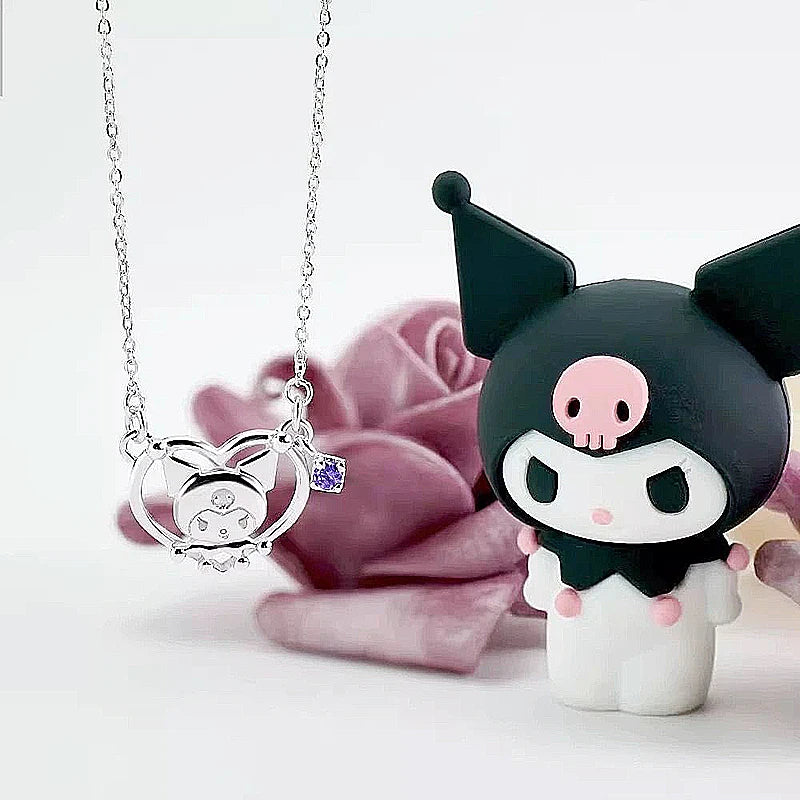 Sanrio Kuromi Silver Necklace - Image 5