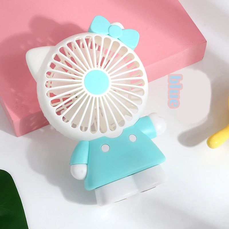 Hello Kitty USB Rechargeable Portable Fan - Image 2