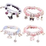 1PCS Kawaii Anime Sanrio Kuromi, My Melody & Cinnamoroll Bracelet