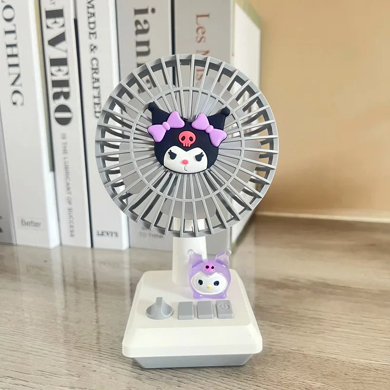 Sanrio Hello Kitty & Kuromi Desktop Small Fan - Image 10