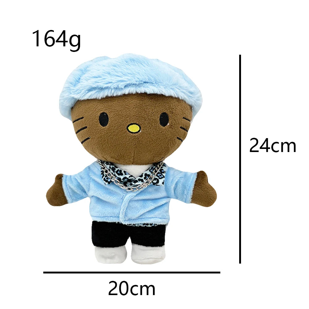 2025 Tyler The Creator Cosplay Hello Kitty Plush Toy - Image 6