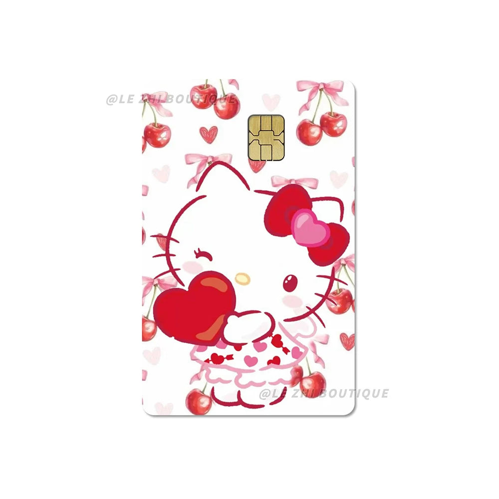 Sweet Sanrio Hello Kitty Credit Card Stickers - Image 25