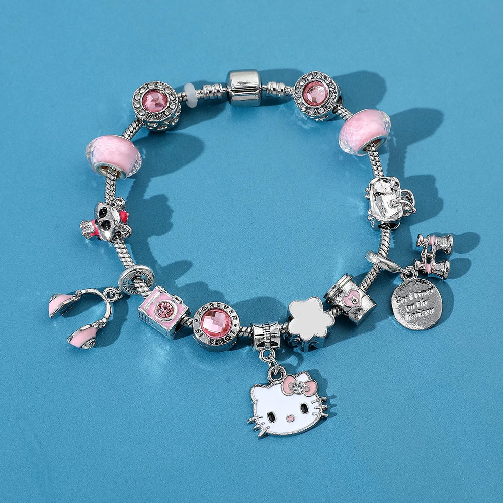 Sanrio Hello Kitty Crystal Beads Bracelet - Image 6