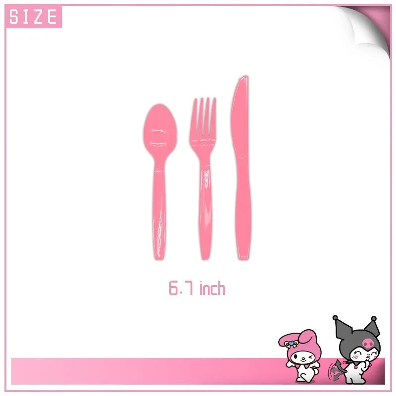 Sanrio Kuromi & My Melody Birthday Party Supplies - Image 6