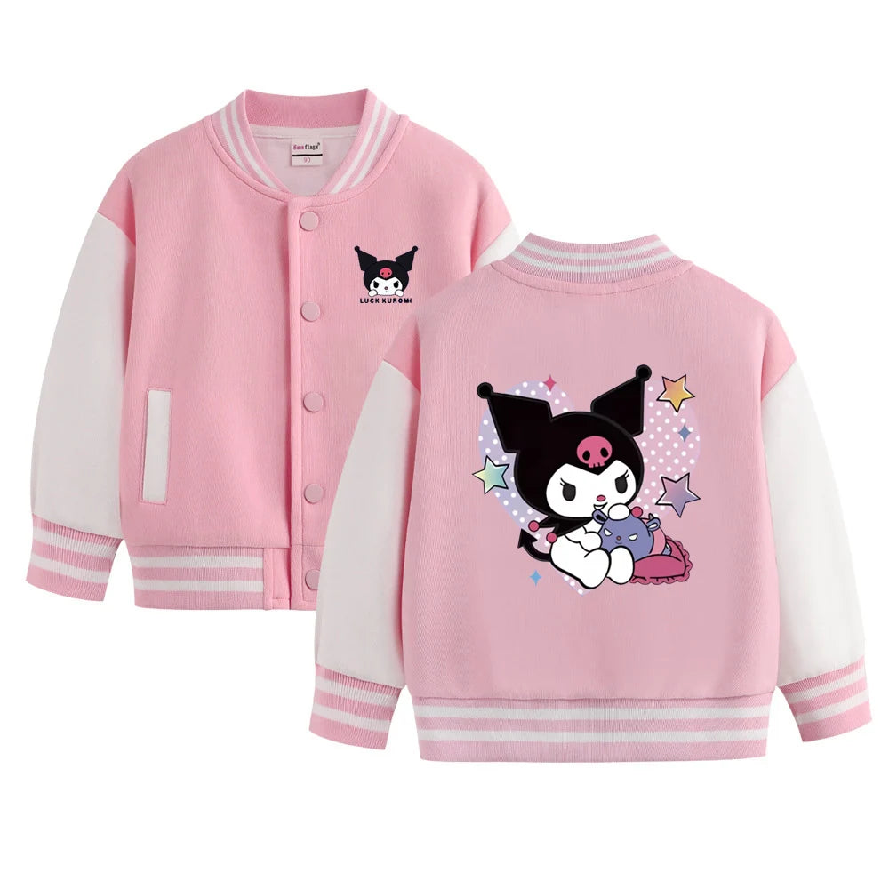 New Sanrio Kids Baseball Jacket - Image 8