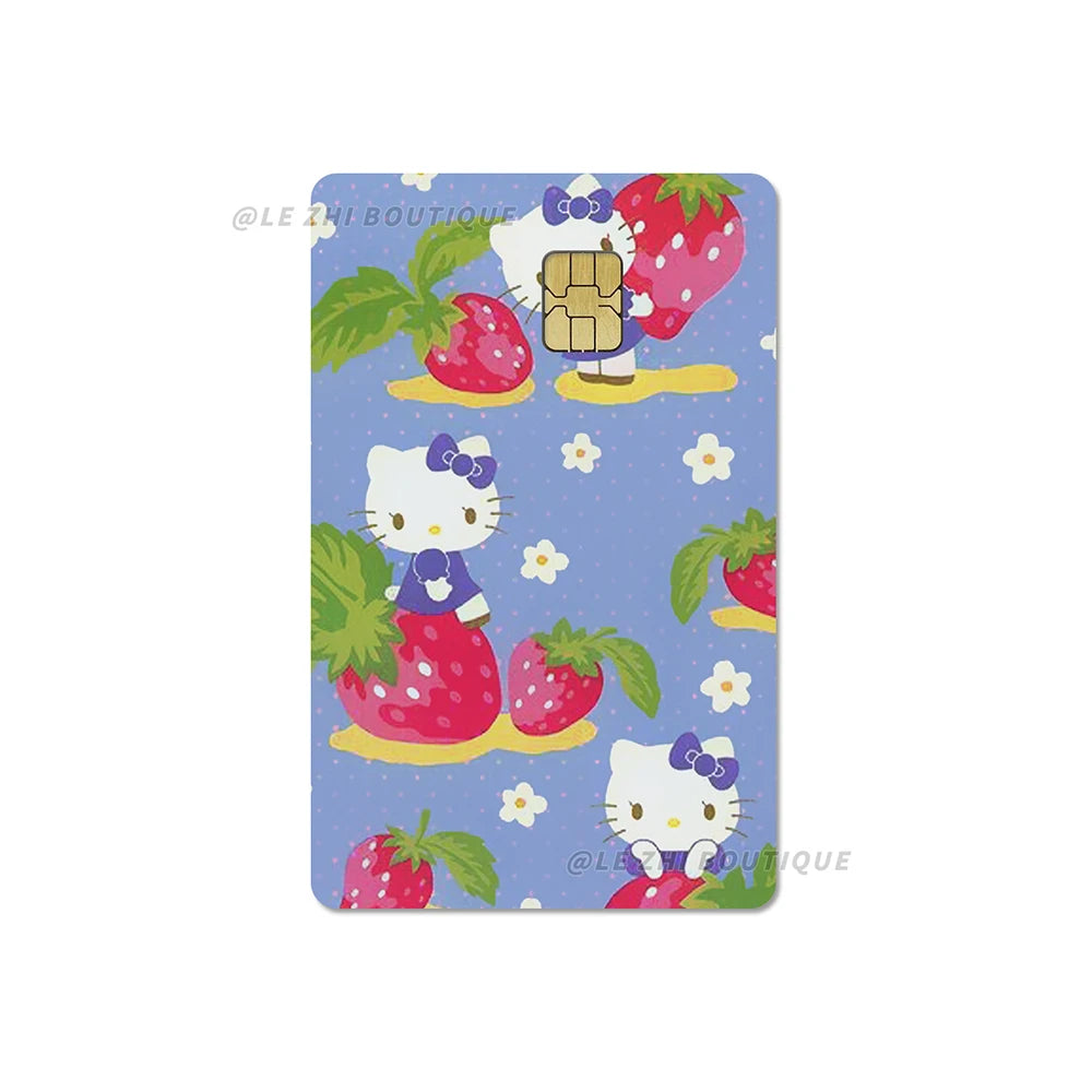 Sweet Sanrio Hello Kitty Credit Card Stickers - Image 35