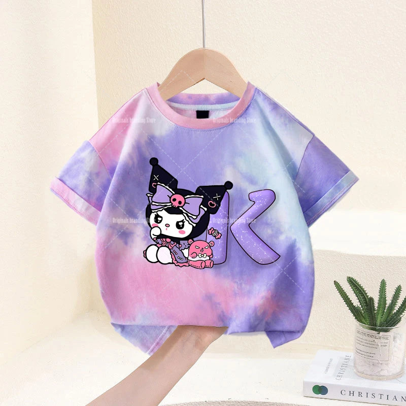 Kuromi Sanrio Kids T-Shirt - Image 29