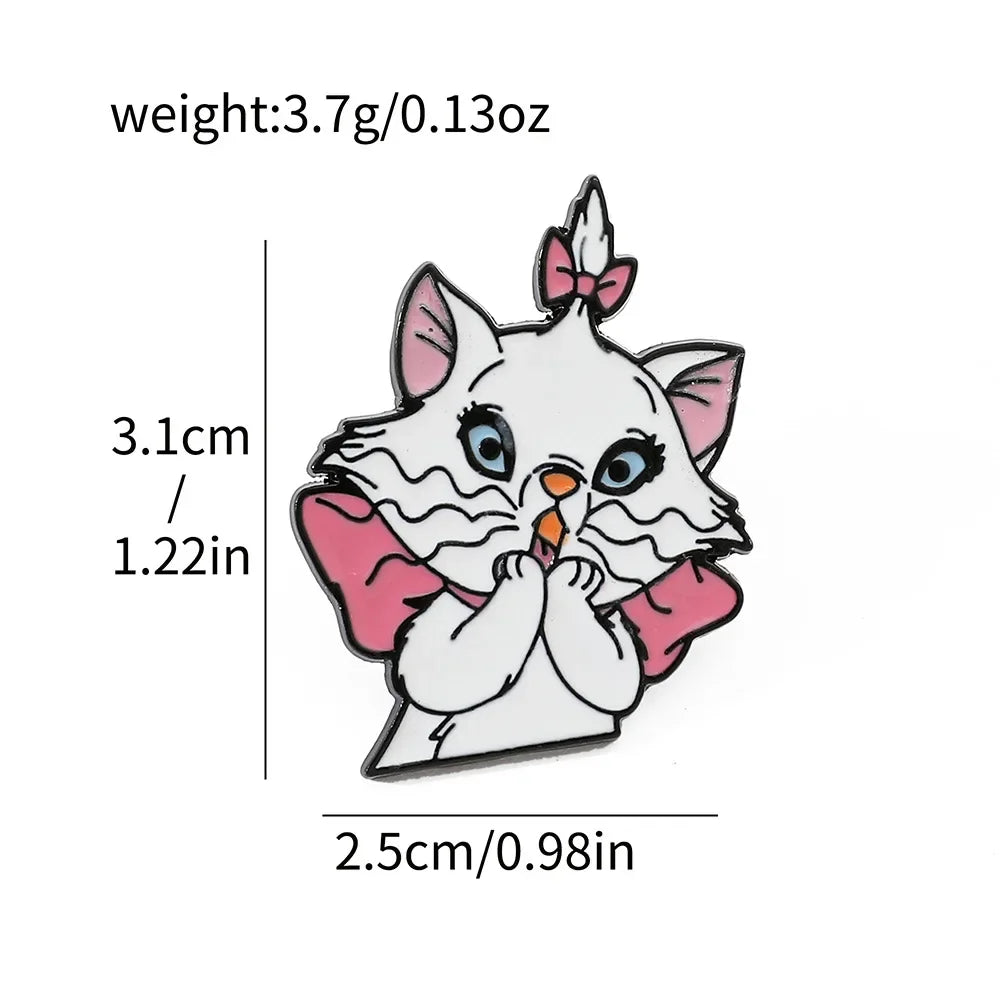 1 Set Disney Marie Cat Brooch - Image 5