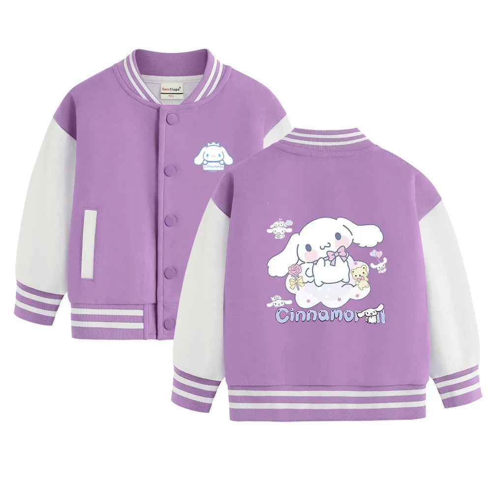 New Sanrio Kids Baseball Jacket - Image 7
