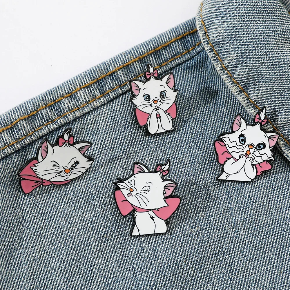 1 Set Disney Marie Cat Brooch - Image 3