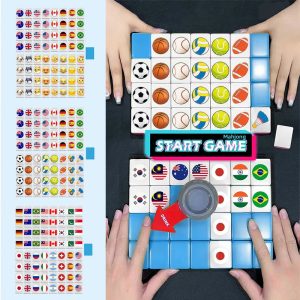 Kid Mini TikTok 64+1 Block Seaside Escape Mahjong Game