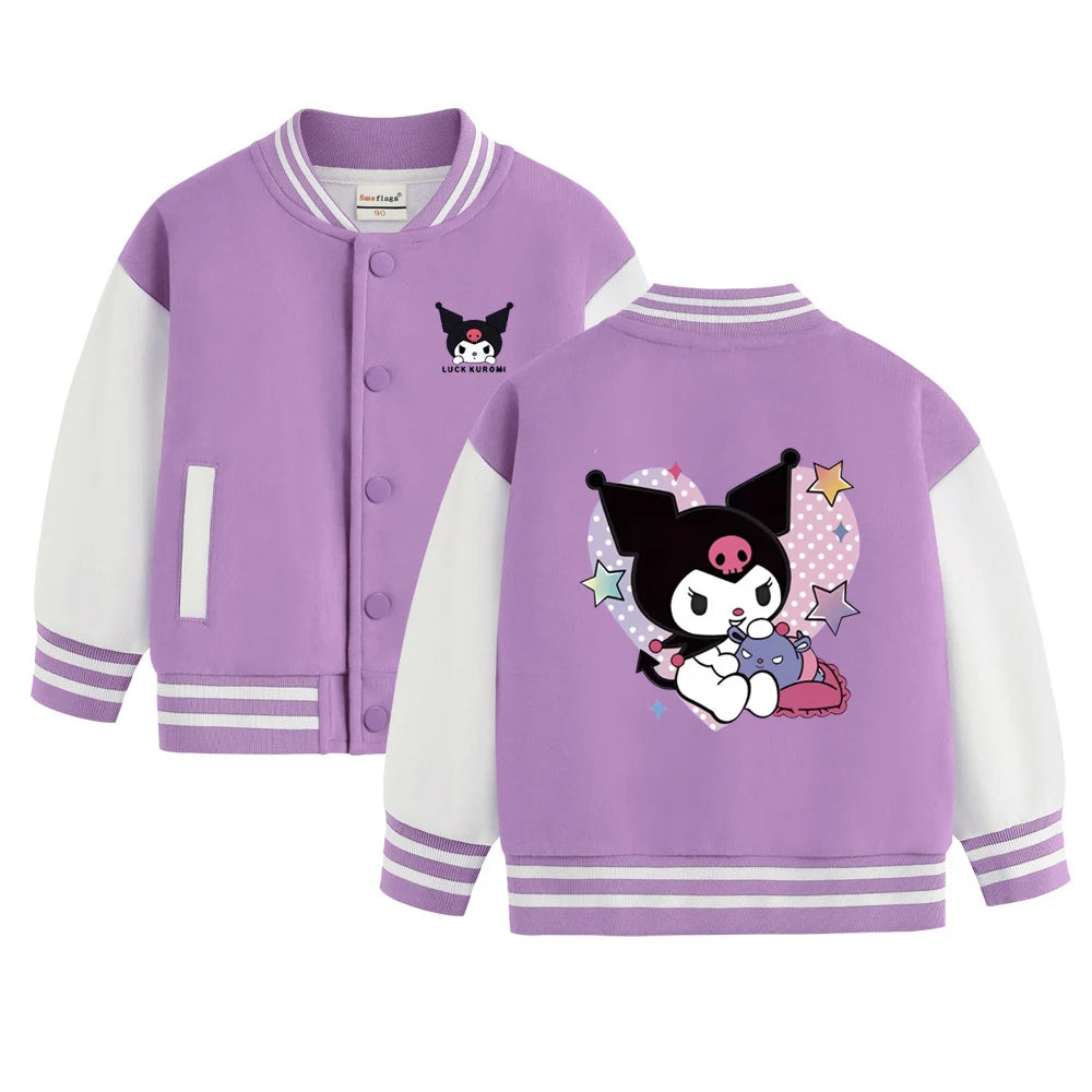 New Sanrio Kids Baseball Jacket - Image 39