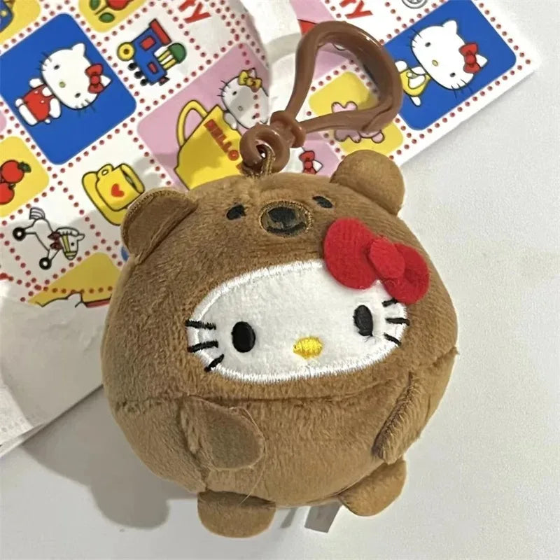Malta Peixe Cartoon Sanrio Plush Keychain - Image 3