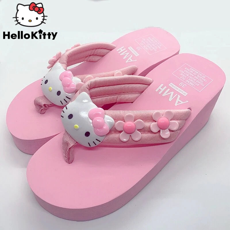 Sanrio Hello Kitty & Melody Trendy Flip Flops