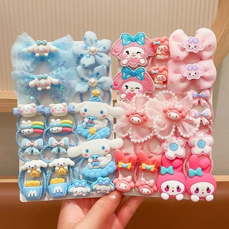 18pcs Sanrio Hello Kitty Hair Ties - Image 2