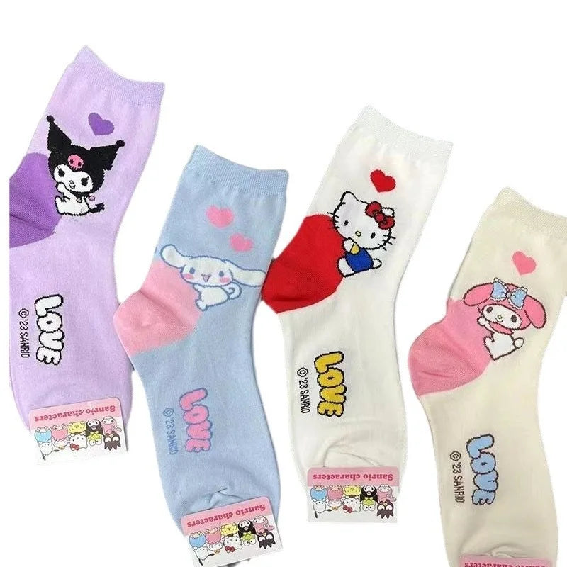Sanrio Cute Cotton Socks - Image 5