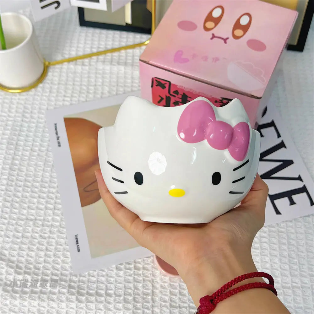 Kawaii Hello Kitty Ceramic Tableware Set - Image 4