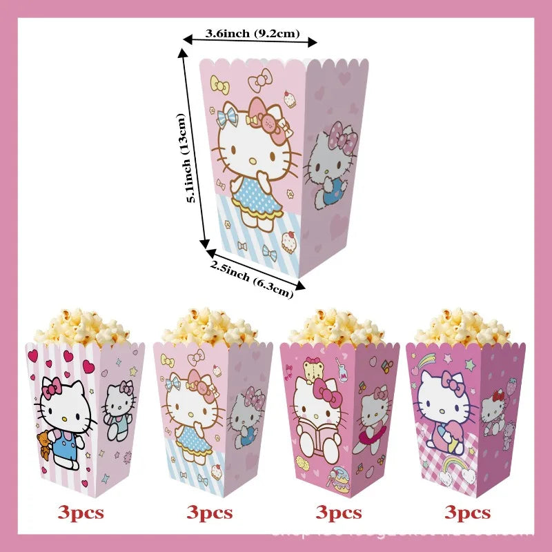 12Pcs Sanrio Hello Kitty Themed Candy Boxes - Image 4