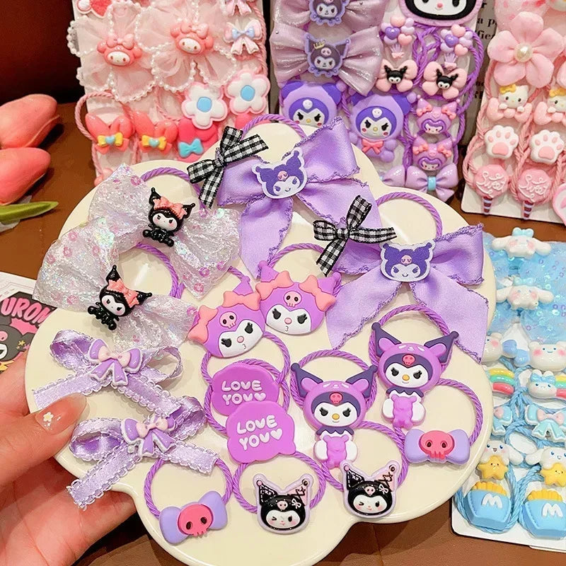 18pcs Sanrio Hello Kitty Hair Ties - Image 3