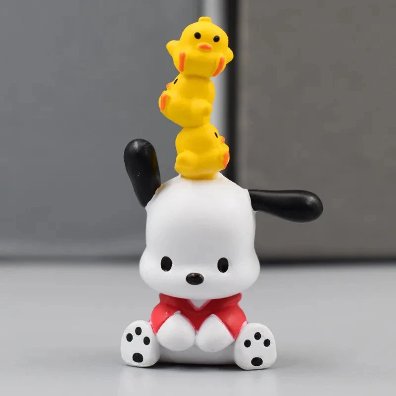 5Pcs Set Sanrio Anime Figure Dolls - Image 4