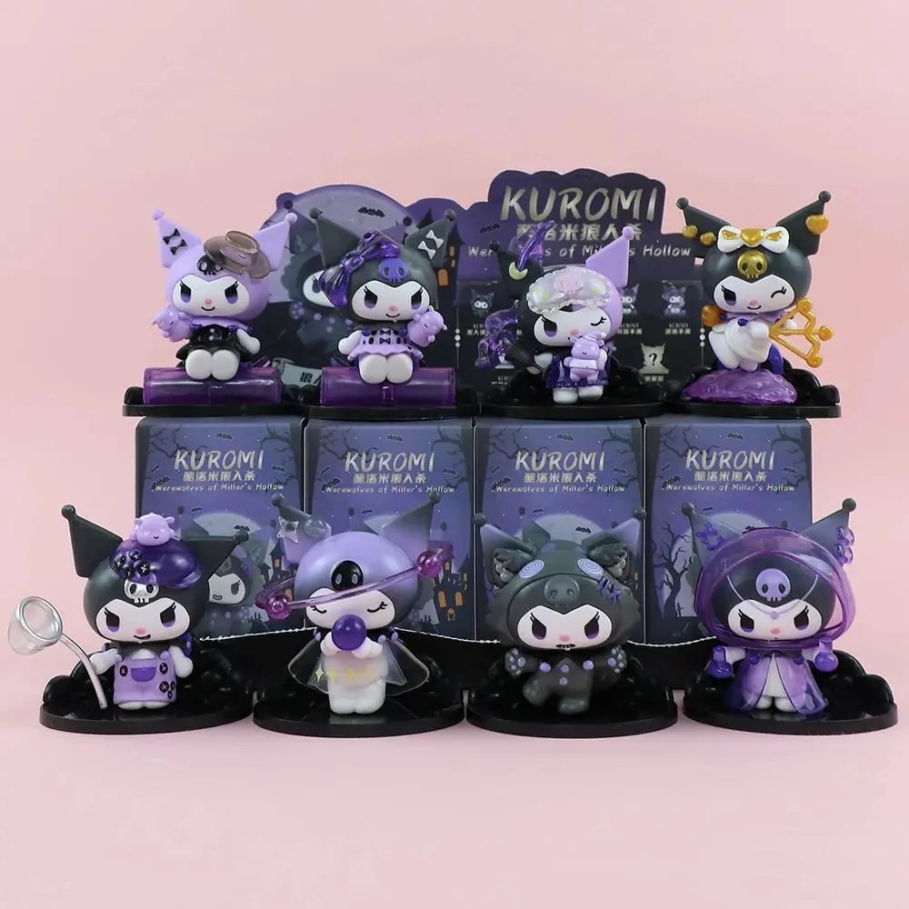 Sanrio Kuromi Werewolf Kill Series Action Figure Dolls